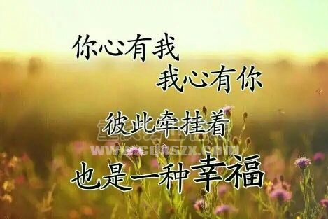 不要去问,要用心去感受,其实感情没有那么难懂,只有两个字～"惦记"!